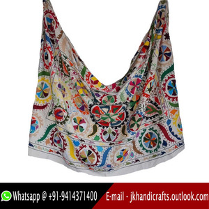 Beautiful Hand Embroidered Cotton Suzani Wall Hanging - Product Image 1