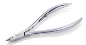 Brillant C-06 Exportation En Acier Inoxydable Gris Fini Double Ressort Boîte Ronde Joint Cuticule Pince Manucure Et Pédicure Ensemble - Product Image 2