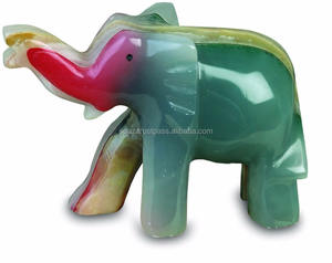 Esculturas de animales de mármol de colores, escultura de pato de mármol barata - Product Image 5