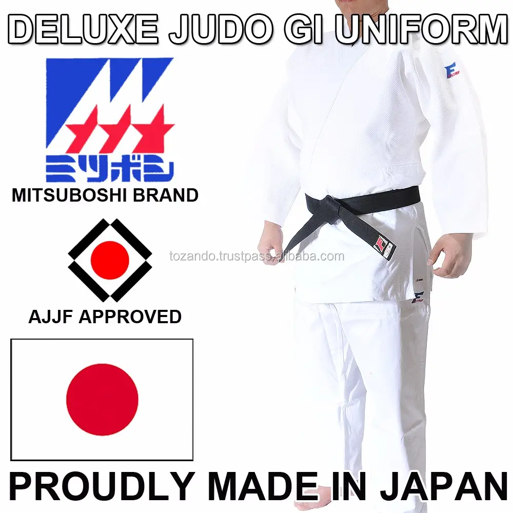 Durável E de Qualidade Premium Mitsuboshi Kimono Judo Uniforme Para Judo, Aikido, A Ordem Muito Pequena Disponível