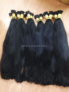 ขายส่งธรรมชาติตรงสีดำคู่วาดเรมี่หนังกำพร้าชิดวัตถุดิบเวอร์จินเวียดนามมนุษย์ผมส่วนขยาย - Product Image 5