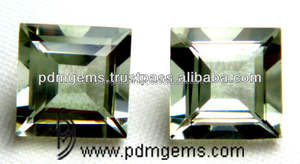 Améthyste verte calibrée, pierre semi-précieuse, pierre précieuse de haute qualité, taille facetée, pierre précieuse pour bijoux, améthyste verte brésilienne - Product Image 4