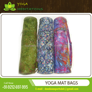 Sac de transport pour tapis de yoga en coton de haute qualité, conception OEM, prix le plus vendu, qualité supérieure, marque privée, couleur personnalisée, taille personnalisée, fiable - Product Image 4