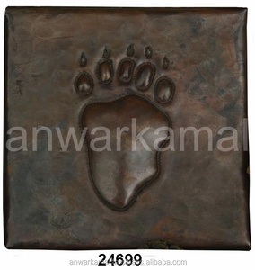 การออกแบบเท้าทองแดงโบราณด้วยค้อนสำหรับห้องวาดภาพในห้องนอนและห้องน้ำ - Product Image 3