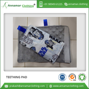 Washable Ecofriendly Teething Pad 100% Organic Cotton Teething Pad at Wholesale Price - Product Image 4
