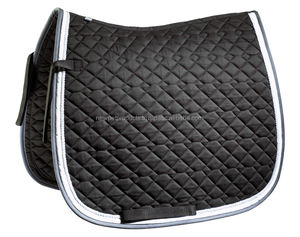 Almohadilla de sillín de estilo occidental de Carreras de Caballos de ante de polialgodón cómoda personalizada modelo IN;10122740 PAD100583 bordado para espalda - Product Image 2