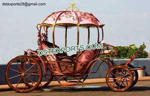 กระเป๋าถือรถม้าซินเดอเรลล่าสีทอง,รถม้าซินเดอเรลล่าสีทองสำหรับงานแต่งงานทันสมัย - Product Image 5