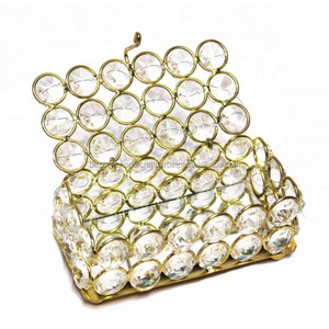 Caja de cristal, pequeña caja de cristal, caja de almacenamiento decorativa soporte de caja de joyería de cristal - Product Image 1