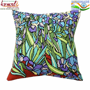 Housse de coussin verte Jungle life Picasso, couverture de coussin, brodée à la main, nouveau design - Product Image 3