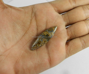 Piedra Natural de ópalo para hacer joyas, cabujones de marquesa de 46x13mm, Gema suelta de 22 Cts - Product Image 3