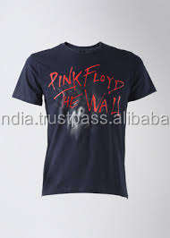 Impression numérique personnalisée col en V coton T-Shirt grande taille décontracté à manches courtes noir avec la conception vierge - Product Image 5