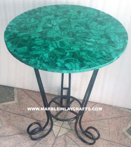 Handmade <b>Decorative</b> Malachite <b>Table</b> <b>Top</b> - Product Image 1