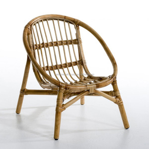 Pequeña silla de ratán para los niños hecho a mano silla de bebé - Product Image 1