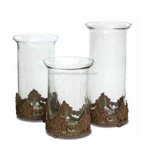 Handmade Antique <b>Bronze</b> <b>Candle</b> <b>Holder</b> With 3 Sizes - Product Image 1