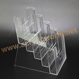 Dépliants acryliques pratiques/support de boîte de rangement de brochures dans la salle d'affaires support de brochures acryliques - Product Image 6