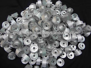 US 6351 Grade XL Customizable Alloy Timing <b>Pulleys</b> OEM Support Gym Transmission Machinery Anodized All Belt Sizes Idler - Product Image 3