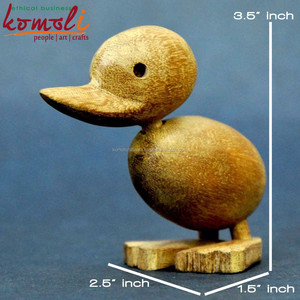 Canards en bois sculpté à la main, éléphant sculpté à la main, de style indien, 1 pièce - Product Image 5