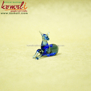 Figurines d'animaux en verre soufflé, 3d, cerf miniature, en verre personnalisé - Product Image 3