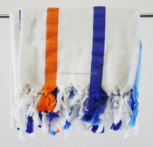 Toalla Turca COASTAL con Rayas Verticales, Toalla Pestemal Hammam, Directo de Fábrica, Toalla de Playa TTBP0001, Colección Arcoíris, Turquía - Product Image 5