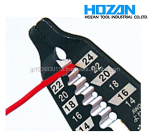 ฉนวนกันความร้อนทนทานและเชื่อถือได้,สำหรับสายไฟเครื่องมือ HOZAN Wire Strippers ที่ติดทนนานผลิตในประเทศญี่ปุ่น - Product Image 3
