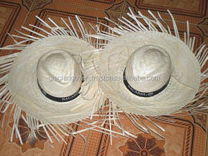 Sombrero de Paja Natural, Sombrero de Hoja de Palma, Sombrero de Vaquero, Sombrero Promocional - Product Image 4