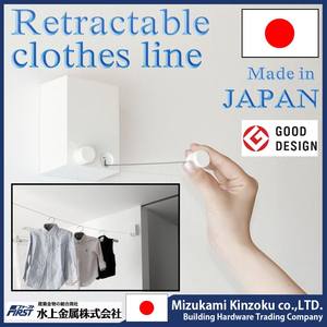 ความคิดทางธุรกิจใหม่แขวนลวดยุโรปทำในประเทศญี่ปุ่นให้แห้งเสื้อผ้าในร่มด้วยลวดหดและการออกแบบที่มีความซับซ้อน - Product Image 2