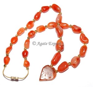Red Carnelian Medan Mala จากอินเดีย - Product Image 1