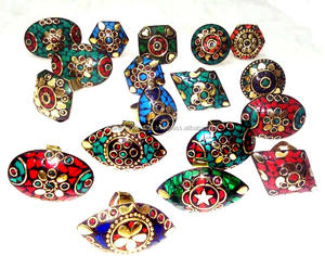 Anillos Étnicos de Moda para Mujer, Hechos a Mano, Artesanía India Artificial, Joya de Luciérnaga - Product Image 1