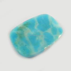 Piedra Preciosa de Larimar Natural, 18x25mm, 3.85 Gramos, Corte Rectangular Tipo Cojín, Suelta - Product Image 3