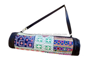 Bolsos étnicos Vintage de estilo indio Banjara, bolsa de Yoga cruzada bordada a mano con cierre abierto, lote de venta al por mayor Afghani - Product Image 2