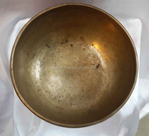 Antique Tibetan Bronze Meditation <b>Bowl</b> <b>Deep</b> Strong Sound Resonance for Chakras Healing Therapy Religious Carved Digital Printing - Product Image 5