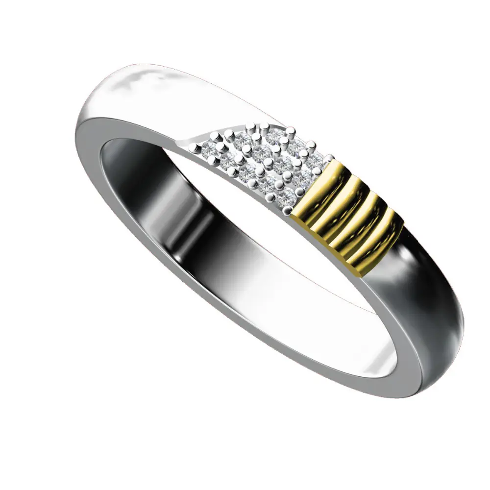 Real Diamond Mens Engagement Ring