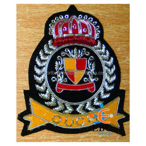 Badge brodé à la main en fil de laine, meilleure qualité, vente en gros, accessoires de vêtement, fabricants de patchs - Product Image 2