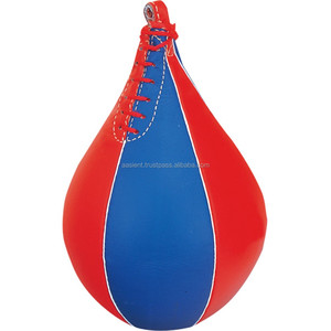 Balones de velocidad de cuero de alta calidad, sacos de boxeo pesados en tallas S-M-L, de Pakistán - Product Image 6