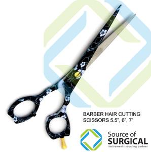 Ciseaux de rasoir de coiffeur Ciseaux de cheveux de coiffeur de ménage 5.5 pouces Ensemble de deux ciseaux de coiffeur de coupe de cheveux de qualité supérieure - Product Image 6