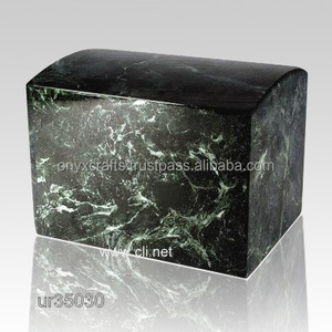 Wholesale American Style Black Zebra <strong>Marble</strong> Rectangle Urns Factory Discounted <strong>Price</strong> - Product Image 1