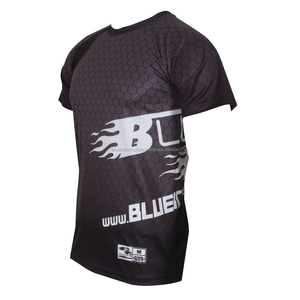 เสื้อทีมลาครอสสีดำแบบกำหนดเอง เสื้อบาสเก็ตบอลแบบกำหนดเอง เสื้อฮอกกี้น้ำแข็งแบบกำหนดเอง - Product Image 3