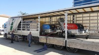 Pompe à béton Mortel Meister 5200RB avec benne