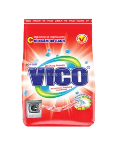 [THQ VIETNAM] VICO lavadora automática en polvo 3KG X 4 paquetes