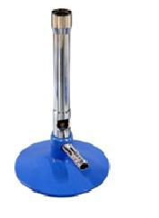 Bunsen Burner ง่ายด้วยการควบคุมอากาศควบคุมอากาศและขั้วต่อทรงกระบอกติดตั้งบนฐานเหล็กกด - Product Image 2