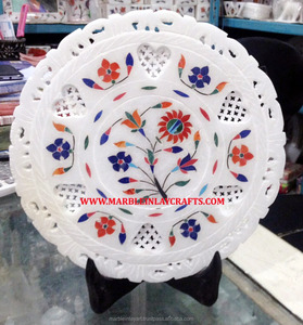 แผ่นหินอ่อนฝังเศวตศิลาที่สวยงาม - Product Image 1