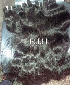 Wholesale Cheap Malaysian Virgin Remy Hair Extensions Unprocessed Indian Human Hair in Wave Style <b>Stretched</b> Lengths 20 30 Inches - Product Image 3