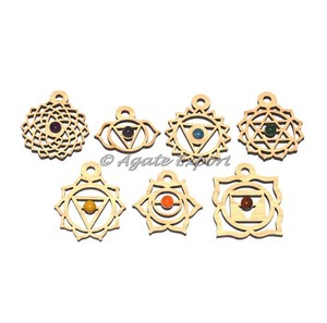 ชุดจี้ไม้จักระ7ชิ้น - Product Image 1