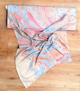 Wholesale Cotton Tie Dyed Marble Print Fabric <b>For</b> Garments, Bags & <b>Home</b> Furnishing Accessories Redesign Multipurpose Raw Fabric - Product Image 1