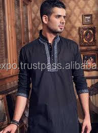 Traje de Kurta Shalwar bordado paquistaní para hombre, elegante Lehenga étnico de seda y algodón para adultos y niñas, traje de fiesta - Product Image 2