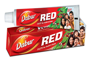 Dabur Red Zahnpasta Ayurve dische Paste bietet Schutz Plaque Entfernung Zahns ch merzen Gelbe Zähne Mundgeruch