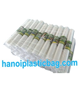 LDPE clear bag on <b>roll</b>- no core- logo printing - Product Image 3