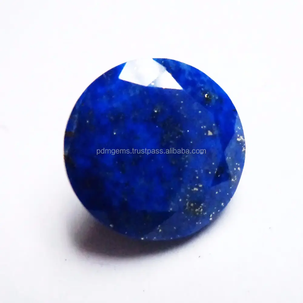 حجر لازورد أزرق متعدد الأشكال مقياس بحجم متعدد الوجهين وحجر كابوشون لازورد مجوف أحجار كريمة من مورد بالجملة حجر لازورد هندي