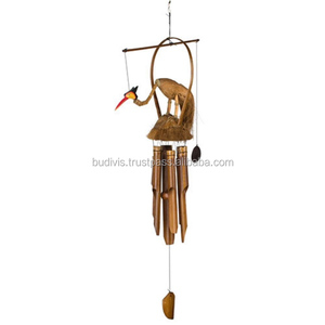 Carillon à vent en bambou de haute qualité, vente en gros à bas prix, sur le marché, nouveauté - Product Image 1