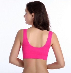 Venta caliente Sujetador deportivo niñas sujetador marcas en Pakistán Ropa deportiva al por mayor Sujetador deportivo - Product Image 2